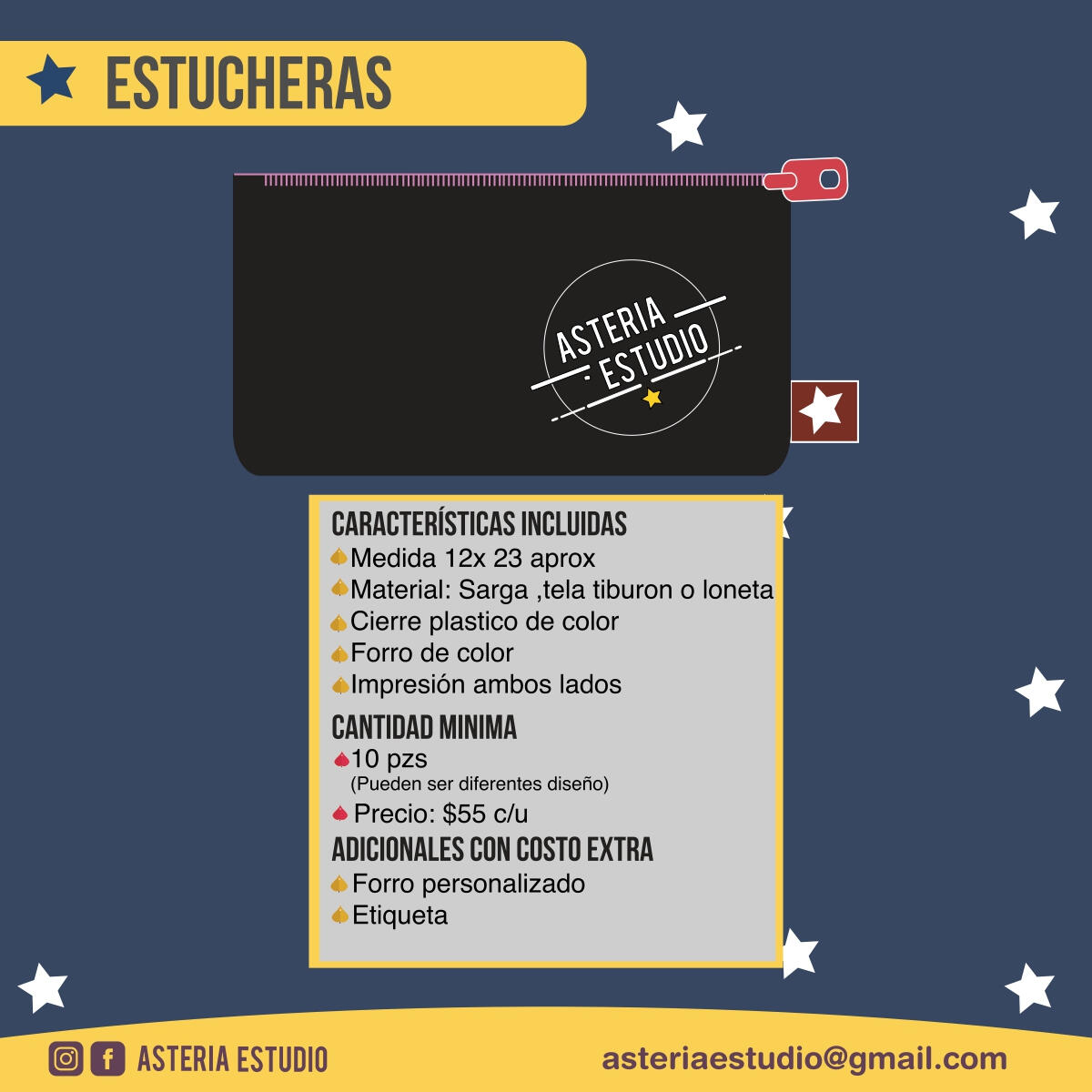 Estucheras